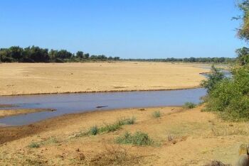 Crook\'s Corner in the Kruger National Park, Limpopo